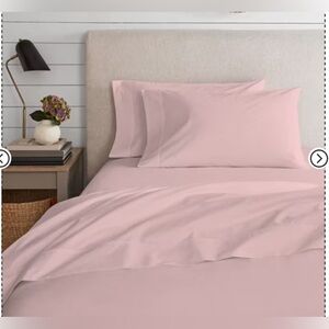 Queen Sheet Set - Soft Jersey by Color Sense - Pink